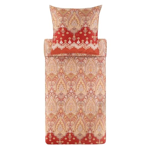 Bassetti ISOLABELLA Bettwäsche + 2 Kissenhüllen aus 100% Baumwollsatin in der Farbe Rot R1, Maße: 200x200 + 2 K 80x80 cm - 9329938 Bassetti ISOLABELLA Bettwäsche + 2 Kissenhüllen aus 100% Baumwollsatin in der Farbe Rot R1, Maße: 200x200 + 2 K 80x80 cm - 9329938 von Bassetti