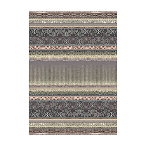 Bassetti Jacquard Plaid Piazza dei Miracoli M1 Marrone 100% Baumwolle, Größe: 140cm x 190cm, 9314561 von Bassetti