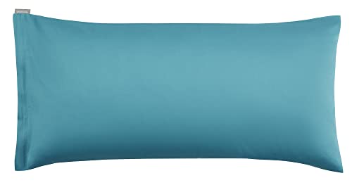 Bassetti Uni Kissenhülle zu Bettwäsche aus 100% Baumwollsatin in der Farbe Agave 1270, Maße: 40x80 cm - 9324574 von Bassetti