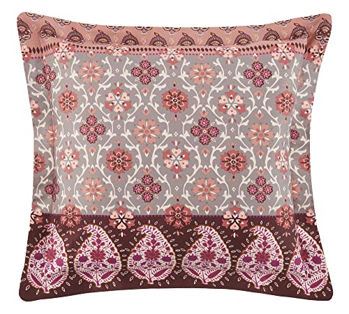 Bassetti Kissenhülle Laglio 41 aus 100% Baumwolle-Mako-Satin in der Farbe Beige, Maße: 40cm x 40cm, 9320545 Bassetti Kissenhülle Laglio 41 aus 100% Baumwolle-Mako-Satin in der Farbe Beige, Maße: 40cm x 40cm, 9320545 von Bassetti