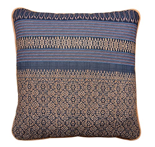 Bassetti Kissenhülle zum Granfoulard Roccaraso B1 aus 100% Baumwolle in der Farbe Blau mit Reißverschluss, Maße: 40cm x 40cm, 9324049 Bassetti Kissenhülle zum Granfoulard Roccaraso B1 aus 100% Baumwolle in der Farbe Blau mit Reißverschluss, Maße: 40cm x 40cm, 9324049 von Bassetti