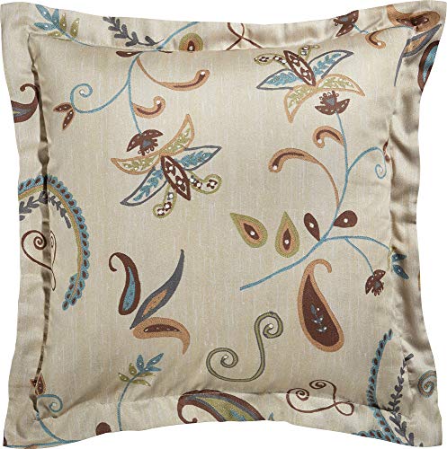 Bassetti Kuschelkissenbezug Lilith Feinsatin Natur-beige-braun Größe 40x40 cm von Bassetti