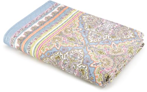 Bassetti MARECHIARO Tagesdecke aus 100% Baumwolle in der Farbe Lavendel L1, Maße: 220x255 cm - 9328495 von Bassetti