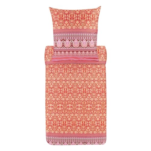 Bassetti MIRA Bettwäsche + 2 Kissenhüllen aus 100% Baumwollsatin in der Farbe Rot R1, Maße: 200x200 + 2 K 80x80 cm - 9325861 Bassetti MIRA Bettwäsche + 2 Kissenhüllen aus 100% Baumwollsatin in der Farbe Rot R1, Maße: 200x200 + 2 K 80x80 cm - 9325861 von Bassetti