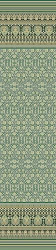 Bassetti MIRA Foulard aus 100% Baumwolle in der Farbe Grün V1, Maße: 270x270 cm - 9325930 von Bassetti