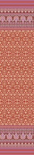 Bassetti MIRA Foulard aus 100% Baumwolle in der Farbe Rot R1, Maße: 270x270 cm - 9325929 von Bassetti