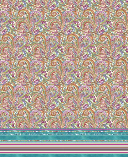 Bassetti NOTO Tagesdecke aus 100% Baumwolle in der Farbe Türkis T1, Maße: 220x255 cm - 9321978 von Bassetti