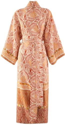 Bassetti Nairobi Kimono aus 100% Baumwollsatin in der Farbe ROT R1, Größe: S-M - 9332201 Bassetti Nairobi Kimono aus 100% Baumwollsatin in der Farbe ROT R1, Größe: S-M - 9332201 von Bassetti