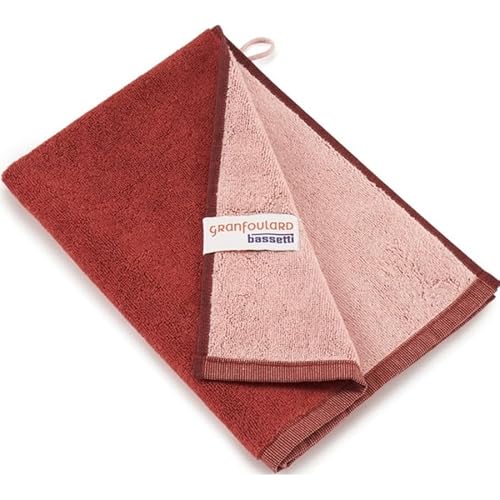 Bassetti New Shades Gäste-Handtuch aus 100% Baumwolle in der Farbe Terrakotta R1, Maße: 40x60 cm - 9327869 von Bassetti