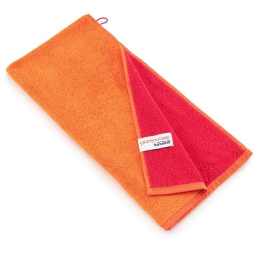 Bassetti New Shades Handtuch aus 100% Baumwolle in der Farbe Mandarine O2, Maße: 50x100 cm - 9327875 von Bassetti