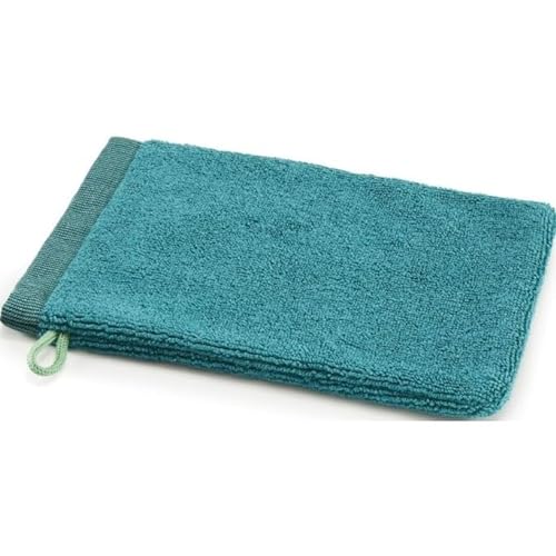Bassetti New Shades Waschhandschuh aus 100% Baumwolle in der Farbe Grün V1, Maße: 16x12 cm - 9327883 von Bassetti