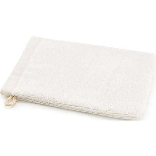 Bassetti New Shades Waschhandschuh aus 100% Baumwolle in der Farbe Weiss 13, Maße: 16x12 cm - 9327858 von Bassetti