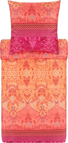 Bassetti ORTIGIA Bettwäsche + 2 Kissenhüllen aus 100% Baumwollsatin in der Farbe Orange O1, Maße: 200x200 + 2 K 80x80 cm - 9321868 Bassetti ORTIGIA Bettwäsche + 2 Kissenhüllen aus 100% Baumwollsatin in der Farbe Orange O1, Maße: 200x200 + 2 K 80x80 cm - 9321868 von Bassetti