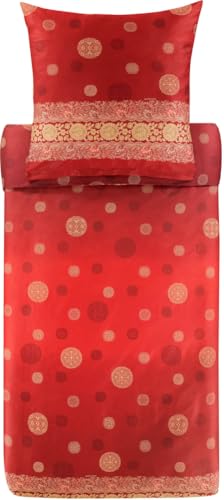 Bassetti PALLAVICINO Bettwäsche + 2 Kissenhüllen aus 100% Baumwollsatin in der Farbe Rot R1, Maße: 200x200 + 2 K 80x80 cm - 9329935 Bassetti PALLAVICINO Bettwäsche + 2 Kissenhüllen aus 100% Baumwollsatin in der Farbe Rot R1, Maße: 200x200 + 2 K 80x80 cm - 9329935 von Bassetti