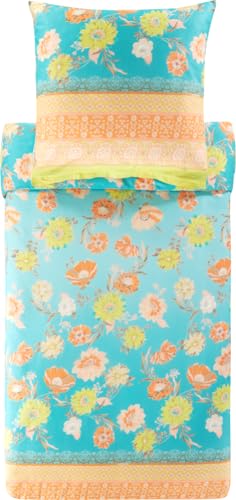 Bassetti POSILLIPO Bettwäsche + 2 Kissenhüllen aus 100% Baumwollsatin in der Farbe Grün V1, Maße: 200x200 cm - 9327419 Bassetti POSILLIPO Bettwäsche + 2 Kissenhüllen aus 100% Baumwollsatin in der Farbe Grün V1, Maße: 200x200 cm - 9327419 von Bassetti