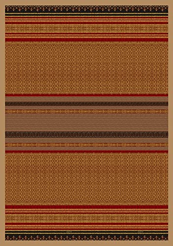 Bassetti Plaid Roccaraso R1 aus Baumwolle Mako-Satin in der Farbe Rot, Maße: 240cm x 250cm, 9324119 von Bassetti