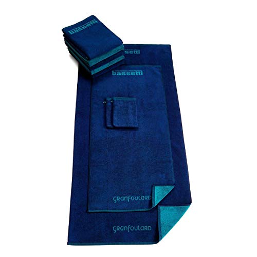 Bassetti Seifentuch, Baumwolle, Blu, 30x30 cm Bassetti Seifentuch, Baumwolle, Blu, 30x30 cm von Bassetti
