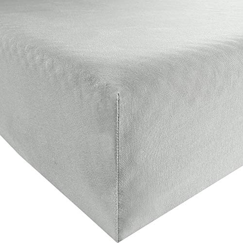 Bassetti Spannbettlaken 511 Platin Baumwolle/Elastan, Maße: 140cm x 200cm, 160cm x 220cm, 9222226 Bassetti Spannbettlaken 511 Platin Baumwolle/Elastan, Maße: 140cm x 200cm, 160cm x 220cm, 9222226 von Bassetti