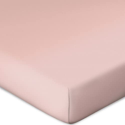 Bassetti Spannbetttuch für Boxspringtopper Uni Farbe Rose P5/746 Größe 90x190 100x220cm von Bassetti