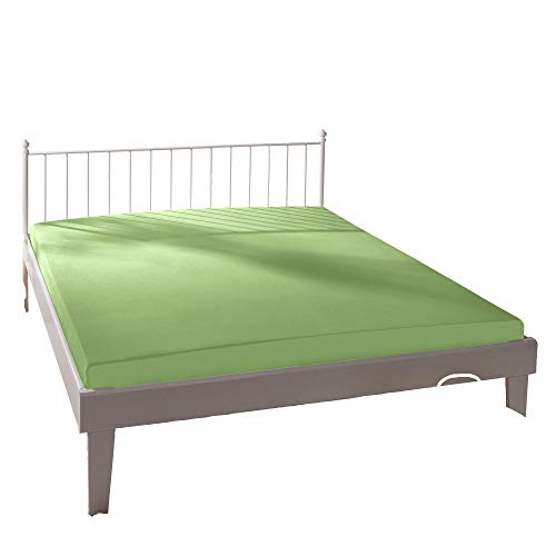 Bassetti Spannbettlaken 323 Limone Baumwolle/Elastan, Maße: 90cm x 190cm, 100cm x 220cm, 9225086 von Bassetti