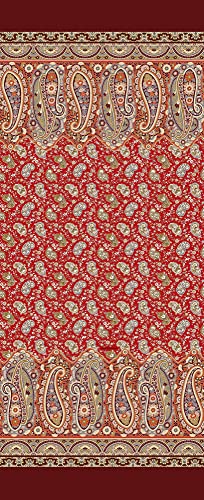 Bassetti Teppich Imperia R1 aus Baumwolle Polyester und Anderen Fasern in der Farbe Rot, Maße: 58cm x 150cm, 9324210 von Bassetti