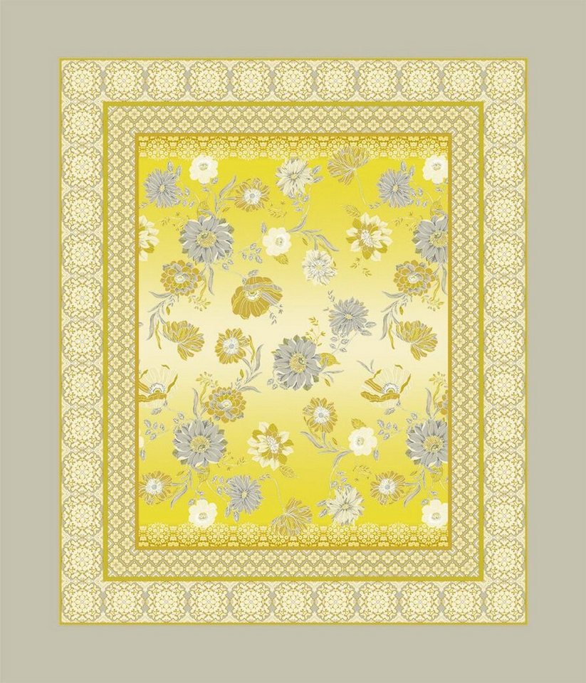 Bassetti Tischdecke POSILLIPO, aus Twill mit Blumenmuster von Bassetti