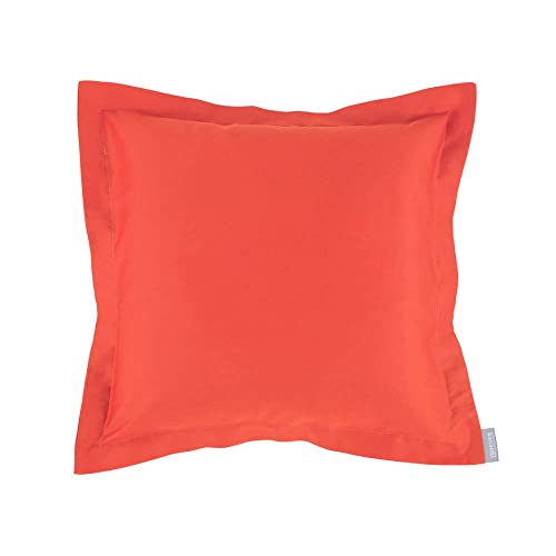 Bassetti Uni Kissenhülle zu Bettwäsche aus 100% Baumwollsatin in der Farbe Korallrot 1987 - R7, Maße: 40x40 cm - 9234149 Bassetti Uni Kissenhülle zu Bettwäsche aus 100% Baumwollsatin in der Farbe Korallrot 1987 - R7, Maße: 40x40 cm - 9234149 von Bassetti
