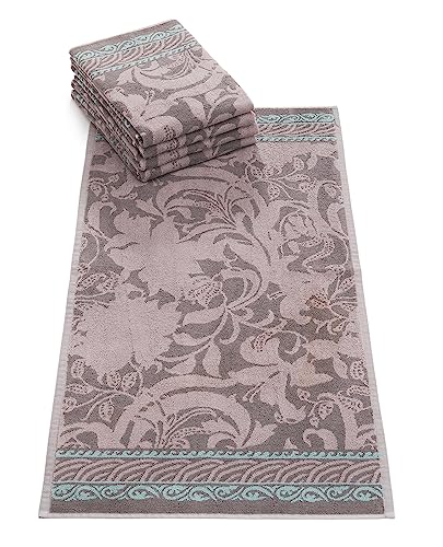 Bassetti Verona Gäste-Handtuch aus 100% Baumwolle in der Farbe Grau G1, Maße: 40x60 cm - 9326102 von Bassetti