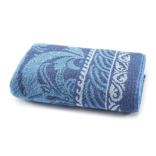 Bassetti Verona Handtuch aus 100% Baumwolle in der Farbe Blau B1, Maße: 50x100 cm - 9326107 von Bassetti
