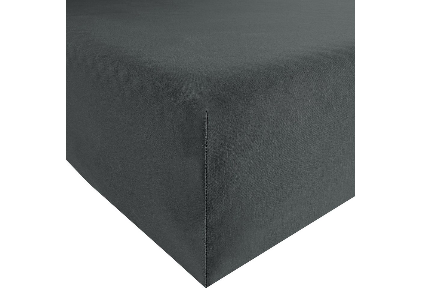 Bassetti Spannbettlaken Spannbettlaken, Jersey, Gummizug: Rundumgummi, (1 Stück), Single-Jersey Uni von Bassetti