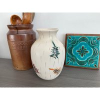 Vintage Bristol Keramik Handbemalte Vase, Blumentopf von BassettsAllSorts