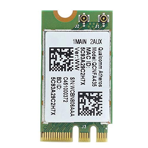 Bassulouda Adapterkarte für Qualcomm Atheros QCA9377 QCNFA435 802.11AC 2.4G/5G NGFF WiFi Card Bluetooth 4.1 von Bassulouda