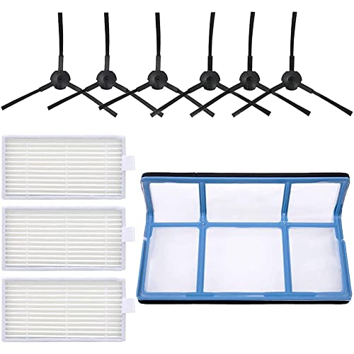 Bassulouda Filter Seitenbürsten Ersatzteile Set für V3 V3S V5 V5S V5S Pro Staubsauger Roboter Zubehör Bassulouda Filter Seitenbürsten Ersatzteile Set für V3 V3S V5 V5S V5S Pro Staubsauger Roboter Zubehör von Bassulouda
