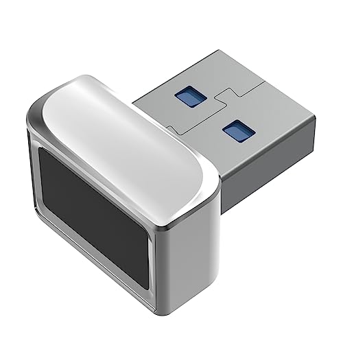 Bassulouda Fingerabdruckleser für Windows 7 10 11 Hello Biometrischer Scanner für Laptops PC Entsperren von Fingerabdrücken von Bassulouda