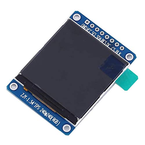 Bassulouda LCD-Monitor IPS HD, 3,9 cm (1,54 Zoll), 240 x 240 cm, Auflösung LCD-Monitor SPI ST7789, 1,54 Zoll von Bassulouda