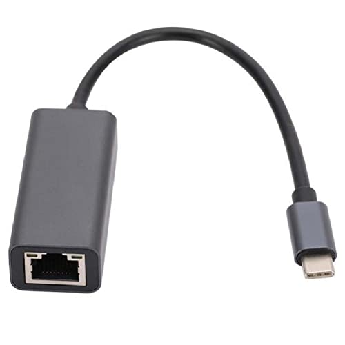 Bassulouda Netzwerkkarte Typ 3.1 auf Gigabit USB 3.0 LAN RJ45 Netzwerkkarte externe 1000Mbps für Switch von Bassulouda