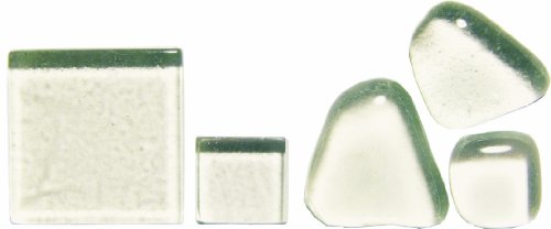 Bastelmaxi Glasmosaik Soft Glas 2 x 2 cm, ca. 55-Stück, 200g, transparent von Bastelmaxi Mosaik