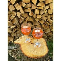 Aperol Cocktail Dessertkerze von Basteltrolls
