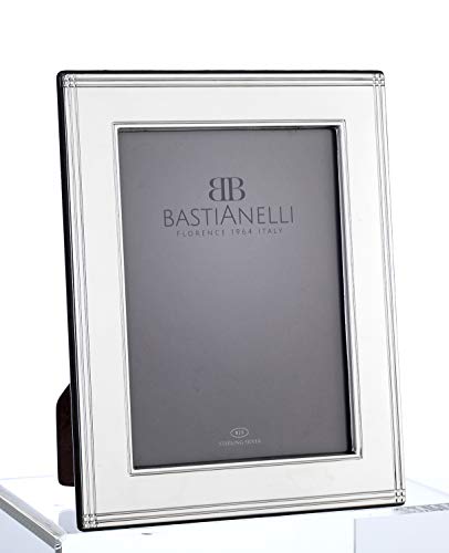 Bastianelli Rahmen aus 925er-Silber, flach, doppelreihig. von Bastianelli