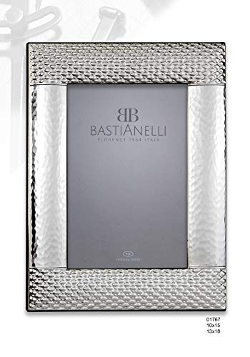 Bastianelli Rahmen aus 925er Silber, gehämmert. von Bastianelli