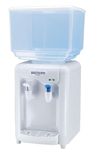 BASTILIPO-Spender riofrio Kaltwasser/Der Zeit, 7 L, Temperatur-Kühlung Pfandsystem zwischen 8 – 15 °C, 65 W, Weiß von Bastilipo