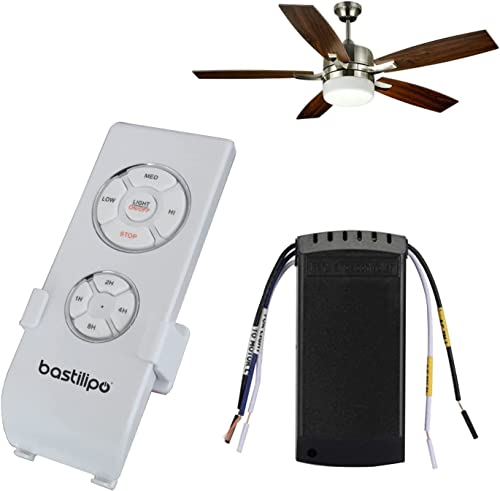 Bastilipo - Fernbedienung für Deckenventilator, UHF von Bastilipo