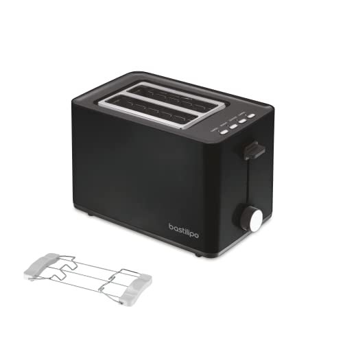 Bastilipo DN-850 2-Scheiben-Toaster, 850 W, Schwarz von Bastilipo