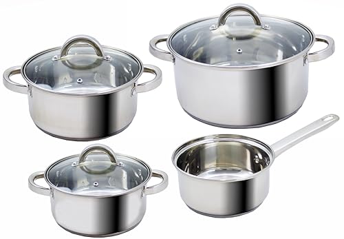 Suiza 7 INOX, 7-teilig, Edelstahl von Bastilipo