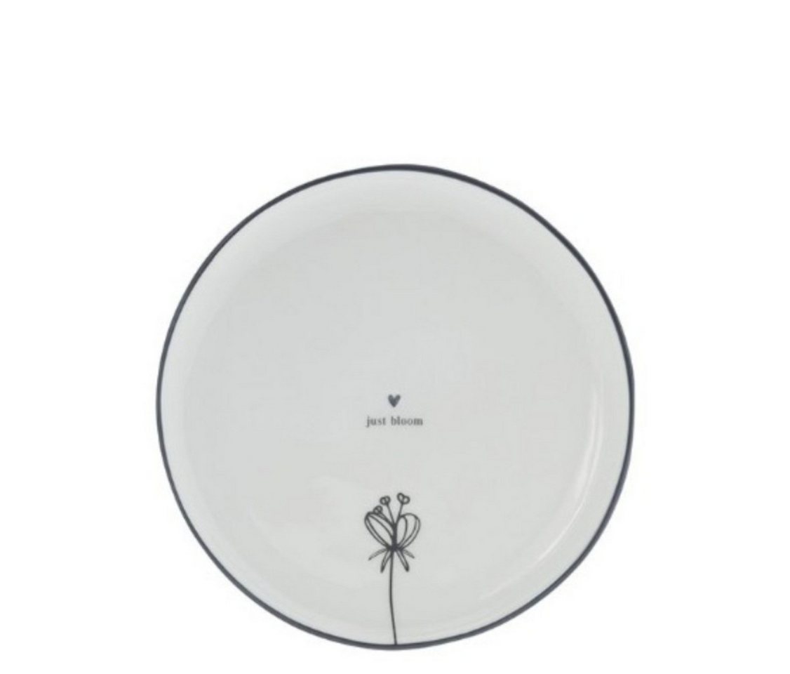 Bastion Collections Dessertteller Bastion Collections D19cm „Just Bloom“ weiß/schwarz Bastion Collections Dessertteller Bastion Collections D19cm „Just Bloom“ weiß/schwarz von Bastion Collections