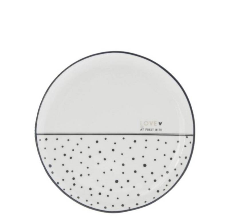 Bastion Collections Dessertteller Bastion Collections Teller „Love at first bite“ D19cm von Bastion Collections