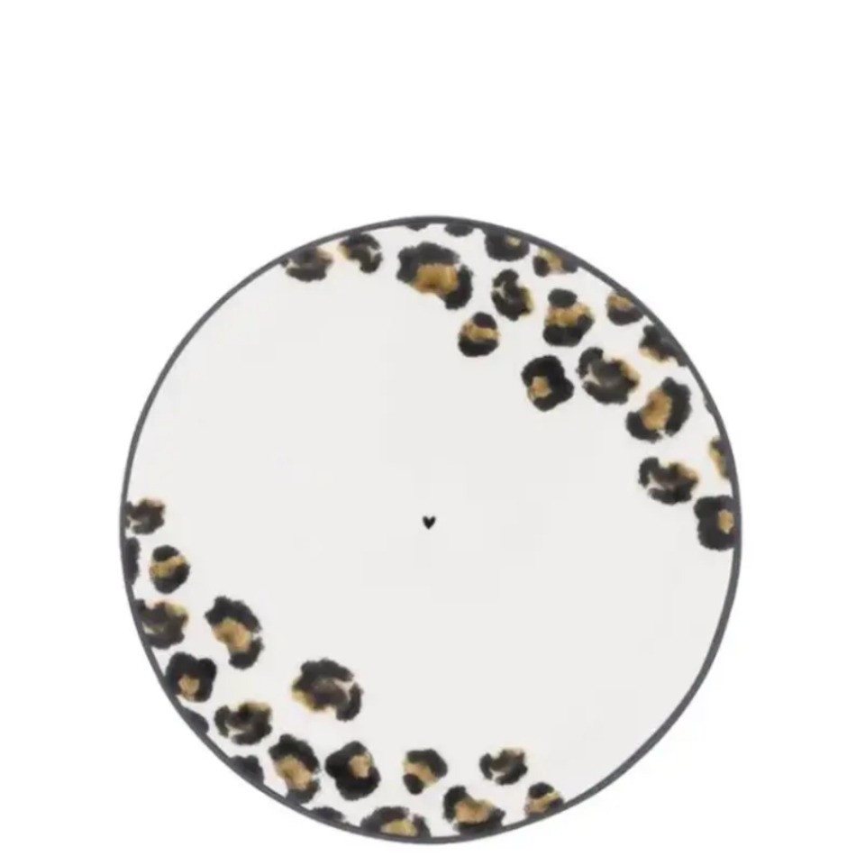 Bastion Collections Dessertteller Bastion Collections Teller D19cm Leo beige/schwarz von Bastion Collections