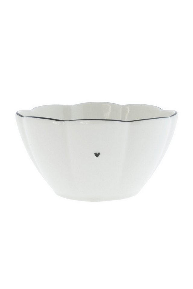 Bastion Collections Geschirr-Set Schale - RUFFLE - weiß von Bastion Collections