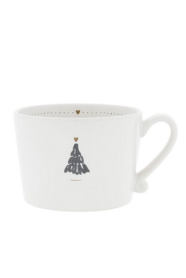 Bastion Collections Geschirr-Set Tasse - CHRISTMAS TREE - weiß von Bastion Collections