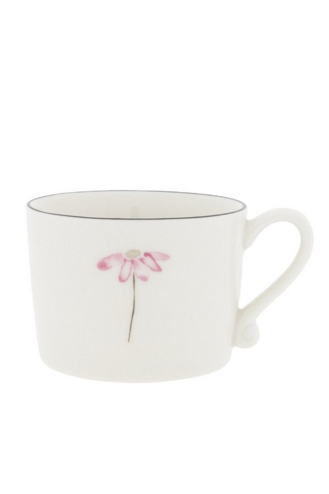 Bastion Collections Geschirr-Set Tasse - ROSE FLOWER - weiß Bastion Collections Geschirr-Set Tasse - ROSE FLOWER - weiß von Bastion Collections